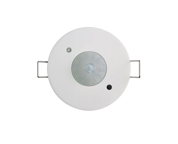 DALI sistemos judesio ir apšvietos jutiklis 12V/24V/36V, įleidžiamas, PIR SR-DA9030A-PIR