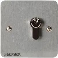 KEY OPERATED SW, 2 POS, 4A, 28VDC DEF-0668N-CY-1