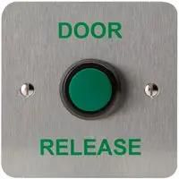 RAISED EXIT BUTTON, GREEN DEF-0656-1