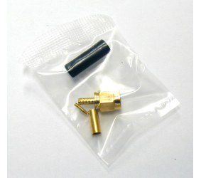 Kištukas SMA RP užspaudžiamas 50Ω RG174 kabeliui SRP/CX-M-CR-174
