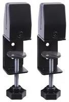 PANEL CLAMPS, EDGE MOUNT, BLACK PR APC01-B