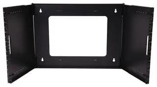 19" WALL MOUNT RACK, FOLD-OUT, 8U WRM-FH-8U