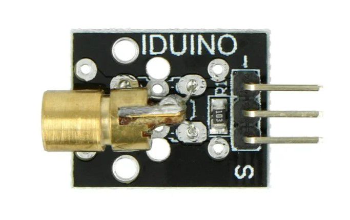 LED lazerio modulis 5mW 650nm 5V raudonas IDUINO ST1172