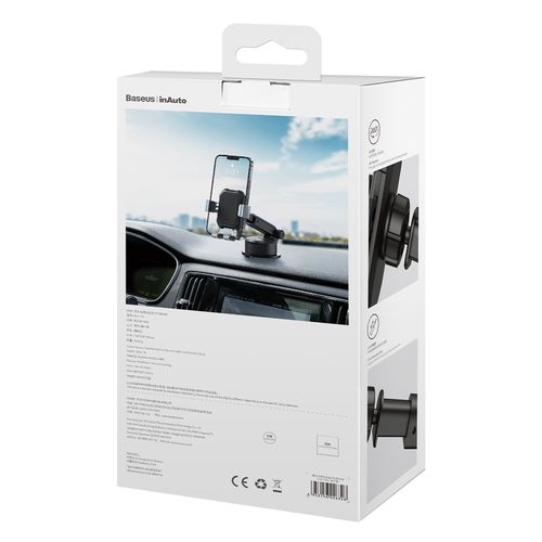 Automobilinis laikiklis 4.7-6.5" ekranų telefonams (klijuojamas ant panelės), juodas SUYL-TK01 6953156226326