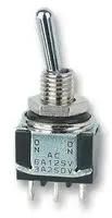 TOGGLE SWITCH, MINIATURE, WATE MTE 106 E