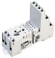 14-PIN INDUSTRIAL RELAY BASE, GREY GZM4-GREY