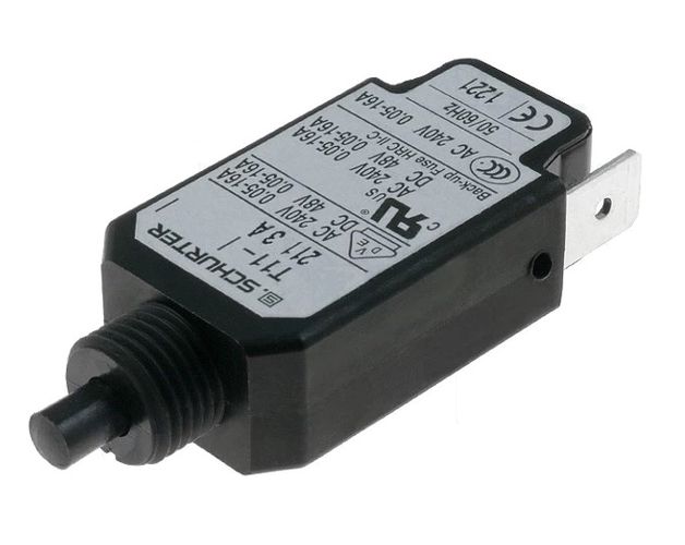 Automatinis saugiklis 240V, 3A, Schurter T11-211-3
