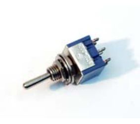 Tumbleris ON-OFF-ON 6k. 3pad. su fiksacija 3A/250V T-6PIN-3P 5901436724841