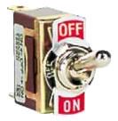 Toggle switch (ON)-OFF 2 pins. 2 pos. non fixed 15A/250V HIGHLY T-V2PIN/2A