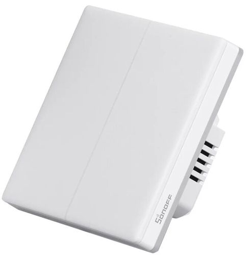 Умный Wi-Fi сенсорный настенный выключатель T5-2C-86, 100-240V AC, 2x5A, 300W, SONOFF SONOFF-T5-2C-86 6920075740233