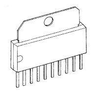 Motor Driver Bipolar Parallel 10-HSIP TA7291P(O) TA7291P(O)