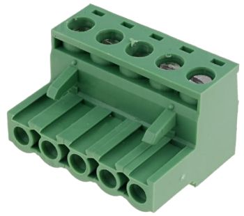 Pluggable terminal block;plug;female;2.5mm2;5.08mm;on cable TB-5-5P