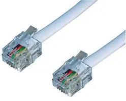 RJ11 TO RJ11 6P4C WHITE 5M PSG04217