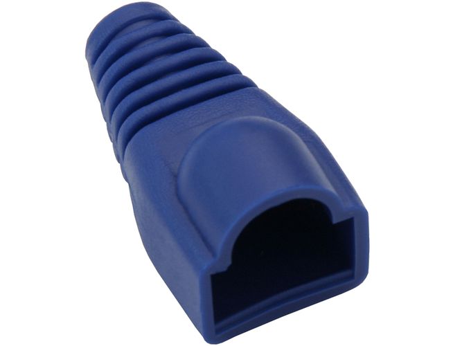 Rubber Boot for RJ45 (8P8C) Connector, Blue TF-HO/8P8C-BU 5900804022879; 5901436719373; 5901890059367