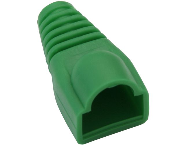 Rubber Boot for RJ45 Connector, Green TF-HO/8P8C-GR 5900804023197; 5902270748130