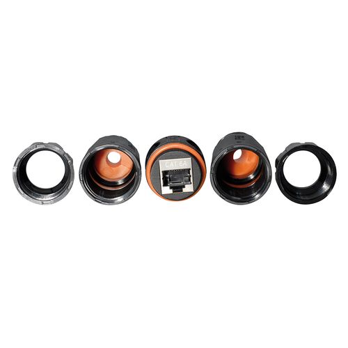 Sujungimas RJ45 (8P8C) CAT 6A hermetinis IP68 TF-SO8/SO8-IP68