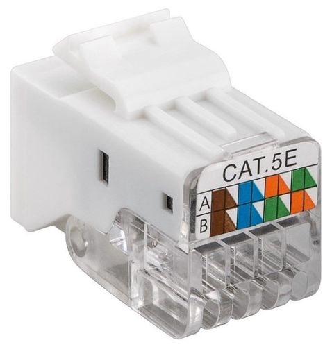 CAT 5e Keystone RJ45 Female, UTP TF-LZ/CAT5W/SI 4040849957390