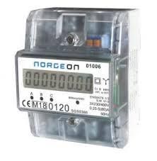 Energy meter, 3-phase, DIN, 80A, with MID certificate, Thorgeon THORGEON-01006