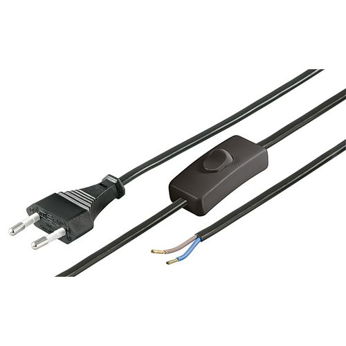 Power cable with switch 1.5m TINK/2L0.75/SWITCH 4040849513503