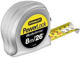 TAPE MEASURE, 8M, POWERLOCK 0-33-526