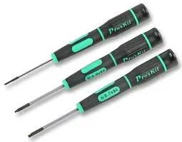 SCREWDRIVER SET, TRIANGLE, 3PC SD-081F