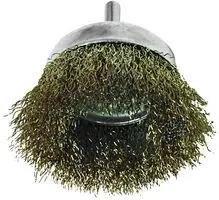 WIRE CUP BRUSH, 3", 1/4" SHANK 51950003