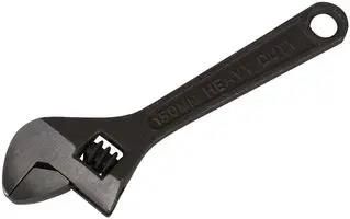 ADJUSTABLE SPANNER, BLACK, 6IN/150MM D03107