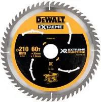 XR EXTREME TABLE SAW BLADE 210X30MM 60T DT99567-QZ
