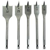 FLAT DRILL BIT SET - 5PC P-46084