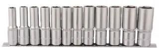 DEEP SOCKET SET, 12PC, 1/2" 16403