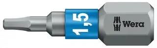 HEX BIT, SIZE 1.5MM X 25MM 05056680001