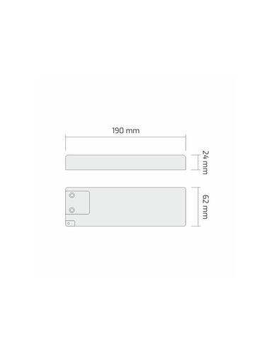 Impulsinis maitinimo šaltinis LED 12V 5A, 60W, su L813 jungtimis, Designlight TRA-LD-60W-T-01