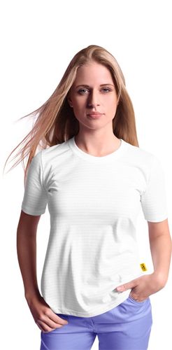 Women’s ESD T-shirt ESD/Tshirt/S/white/F
