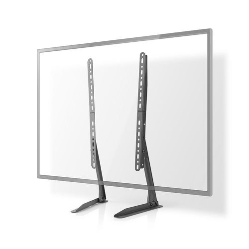 Fixed TV Desk Stand | 13 - 70 " | Maximum supported screen weight: 50 kg | Adjustable pre-fixed heights | Steel | Black TVSM1050BK