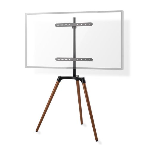 TV Floor Stand | 50 - 65 " | Maximum supported screen weight: 35 kg | Scandinavian Design | Rotatable | Anti-tip strap | Snap-lock | Aluminium / Steel | Black TVSM7060BK 5412810328888