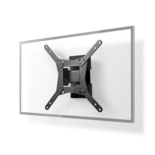 Full Motion TV Wall Mount | 10 - 32 " | Maximum supported screen weight: 30 kg | Tiltable | Rotatable | Minimum wall distance: 68 mm | Maximum wall distance: 68 mm | 1 Pivot point(s) | Steel | Black TVWM11BK 5412810310715