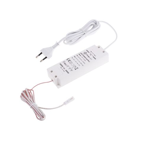 Impulsinis maitinimo šaltinis LED 12V 2.75A, 33W, su kištuku ir L813 jungčių skirstytuvu U12-033-SP-2B0-201B