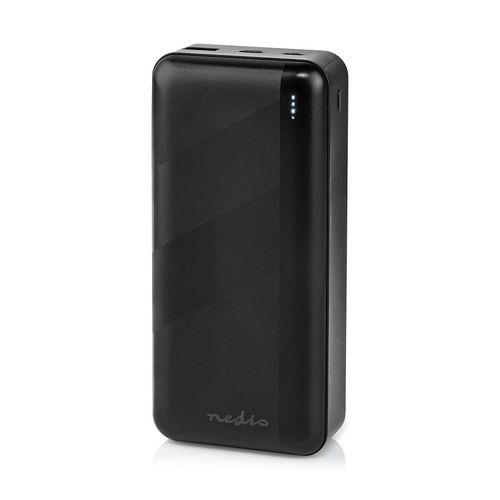 Powerbank | 32000 mAh | 2.4 / 3.0 / 3.25 A | Number of outputs: 2 | Output connection: 1x USB-A / 1x USB-C™ | Input connection: 1x Micro USB / 1x USB-C™ | PD3.0 45W / PD3.0 65W | Lithium-Polymer UPBK65W30000BK 5412810443901