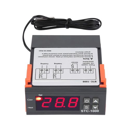 Digital Temperature Controller with 1m NTC Sensor 230V STC-1000 URZ4045 5901436858980