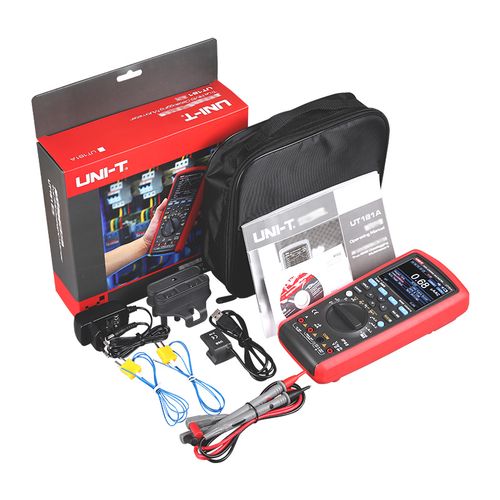 Multimeter UT181A CATIII, CATIV frequency, capasitance, temperature, continuity buzzer, diode TFT LCD, Li-ion UNI-T UT181A 5901890013338; 6935750518113