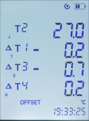 4-Channel thermometer -200.0°C~1372°C: Type-K; 7 types of thermocouples supported;APP and PC software;72000 groups;  UT325F 6935750532553