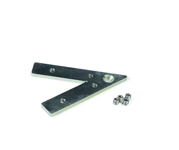 Q9 connector 45 deg. galvanized V5999219S 5901597287490