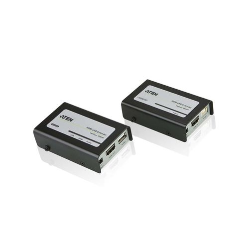 USB & HDMI Extender CAT5e/6 , USB2.0 Full Speed (12Mbit/s) 1080P (40m) / 1080i (60m) VE803-AT-G 4710423779716