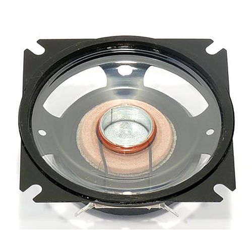 SL87 WPM 4 Ohm waterproof 8 cm (3.3") fullrange speaker with a transparent plastic cone and rubber sealing ring VS-SL87WPM/4 4007540020877