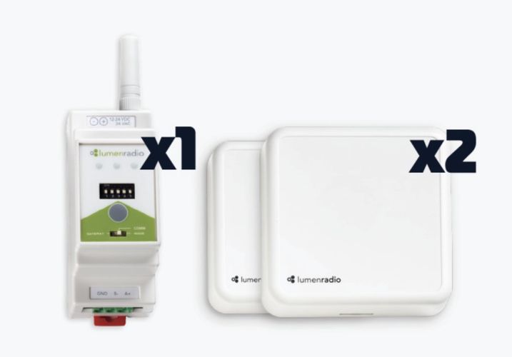 W-Modbus bevielio ryšio demo rinkinys integratoriams, LumenRadio 840-2100