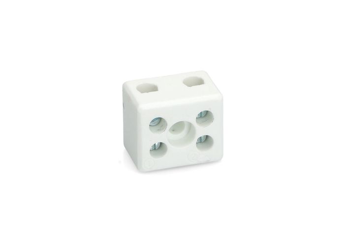 Kaladėlė laidų sujungimui 2x6mm² (keramikinė) 57A 450V W4-44000-2