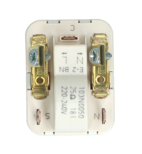 Starter Relay EPTC 103N0050 DANFOSS, 4.8mm Faston for Fridge Compressor W5-31046/D 7612981286453