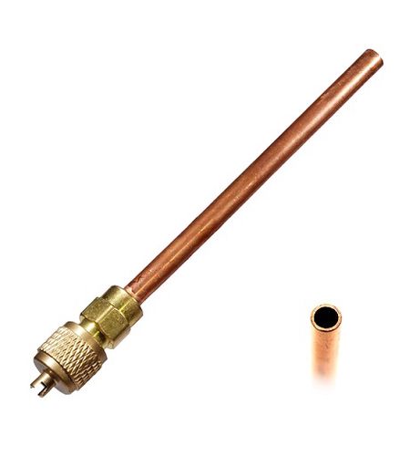 Access Valve with Copper Tube for Cooling System  Ø6x100mm W5-40053/6