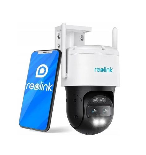 Wireless Wi-Fi camera TrackMix dual lens, 4K 8MP, 2.4GHz + 5GHz MicroSD up to 256GB W760 6975253982189