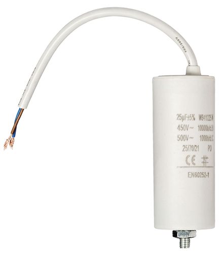 Capacitor 25.0uf / 450 V + cable W9-11225N 5412810231881